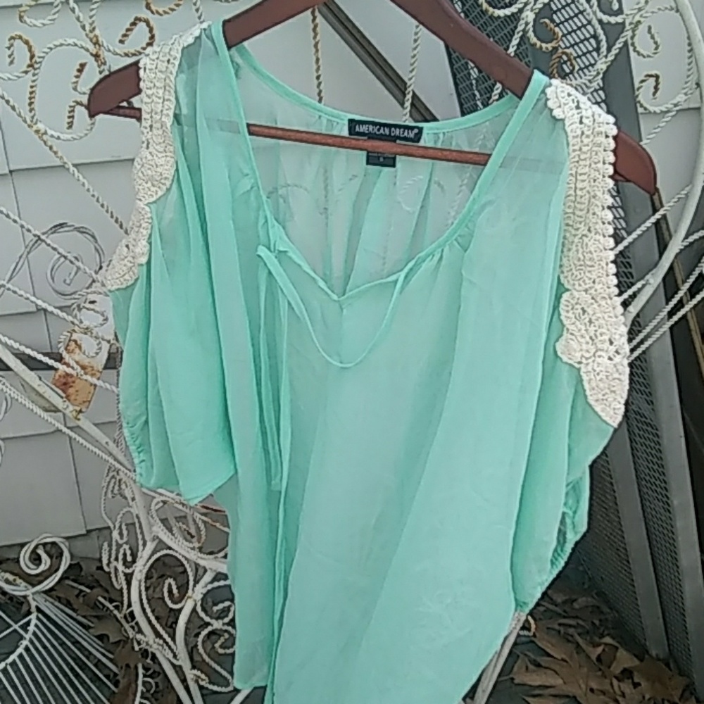 Mint blouse